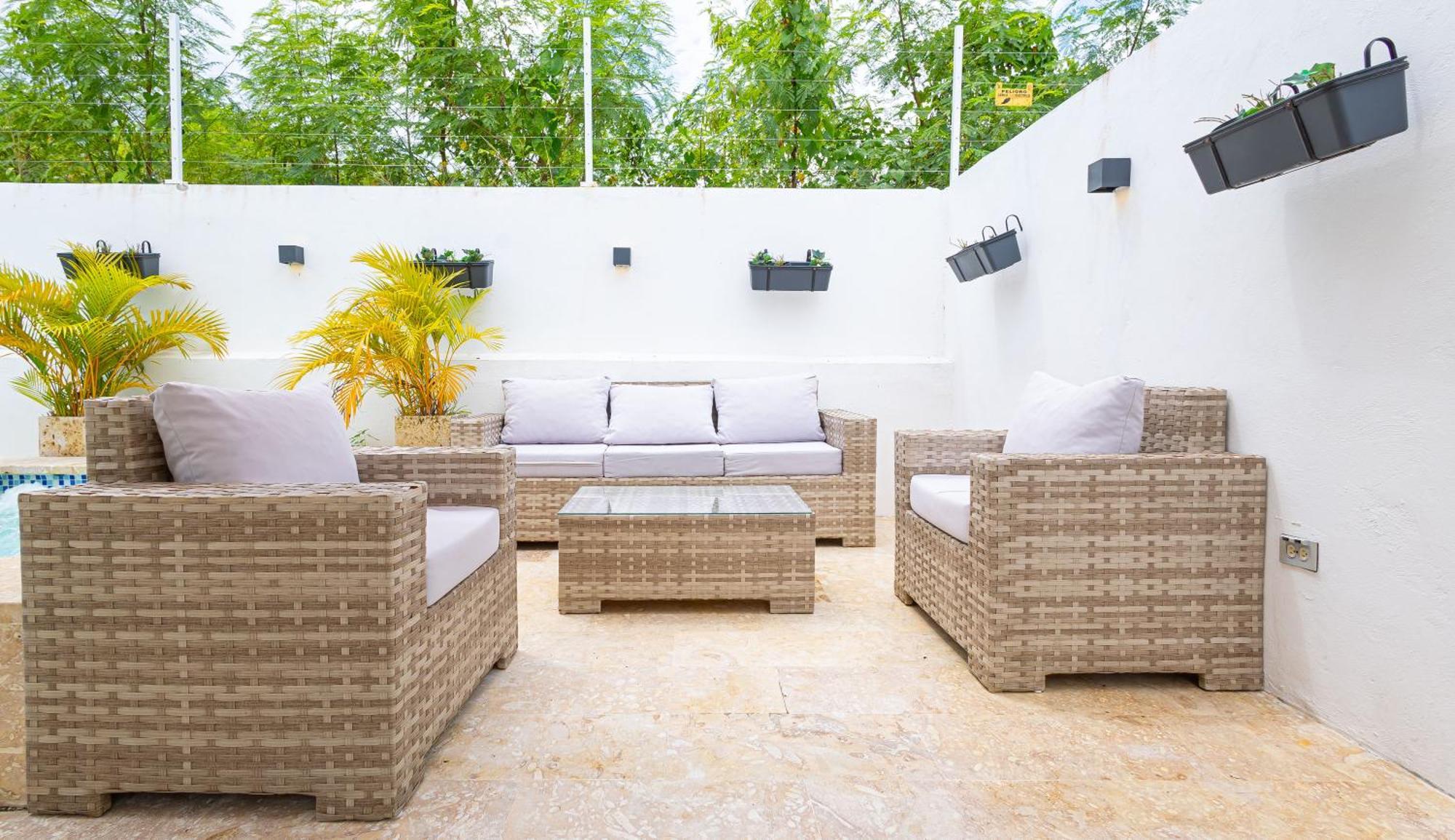 Pousada Lujosa Downtown Punta Cana, 3h, 3b C/piscina